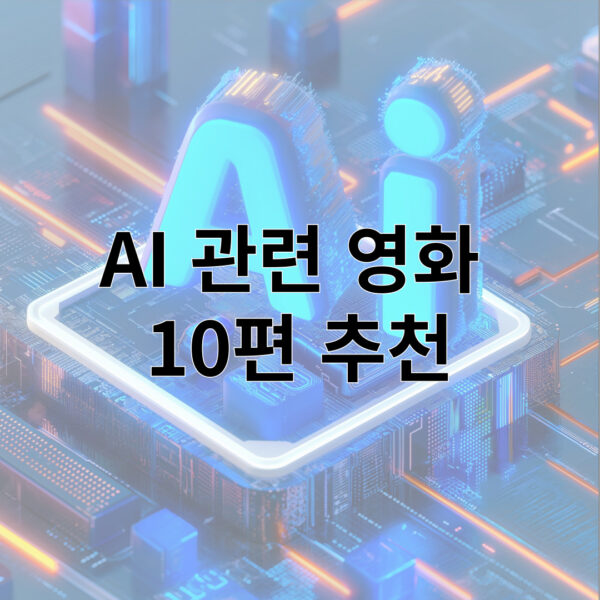 AI 관련 영화  10편 추천